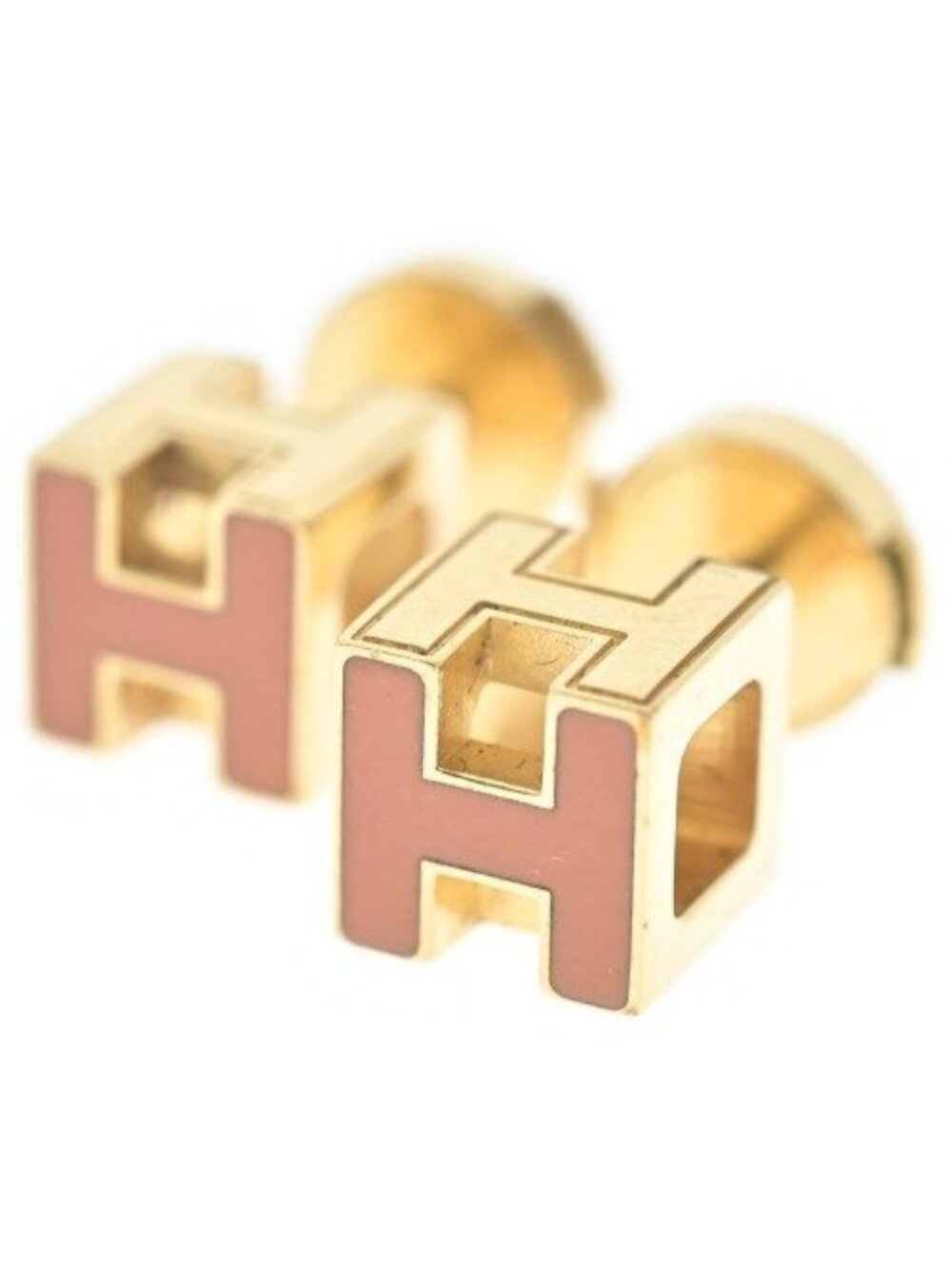 Hermes Earrings Gold